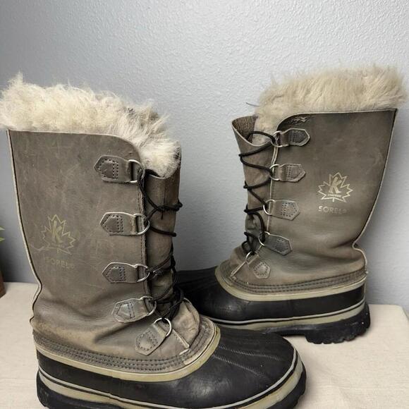Sorel Kaufman  Original Canada Made Winter Boots Men’s Sz 10 - Picture 1 of 9